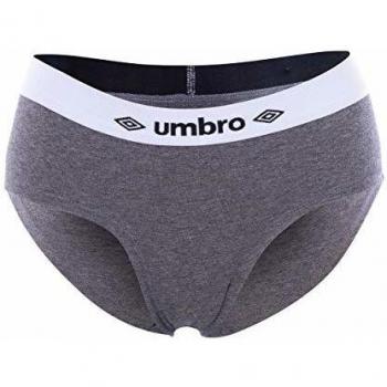 Umbro T113-2-L Deportivo Femenino L, 1 Slip Gris, Mujeres