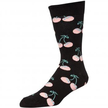 Happy Socks calcetines de la tripulación de las mujeres - Cereza