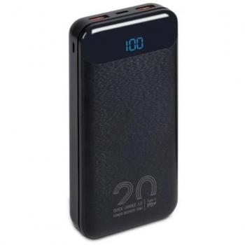 RIVACASE Powerbank VA2580 (20000mAh) Black 20W