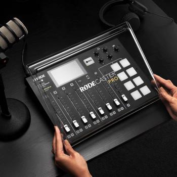 RodeCaster Pro Transparent Dust Cover