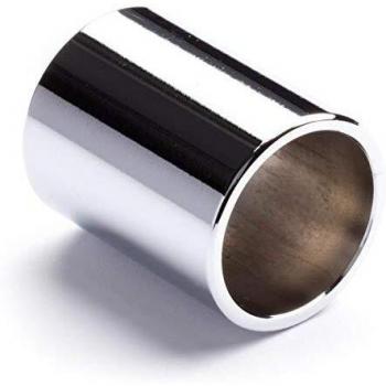 Deslizamiento Dunlop 221 de acero cromado, grosor de pared mediano, tamaño mediano