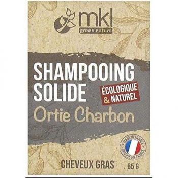 Champú Sólido de Ortiga y Carbón para Cabello Graso 65 g