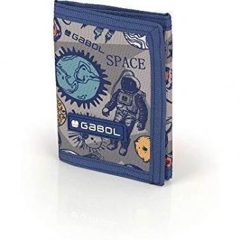 Gabol - Planet | Billetero Gris Infantil