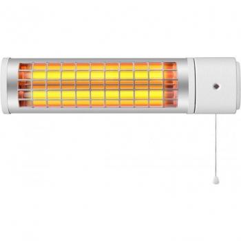 Calefactor halógeno para baño Purline HEATY B1200 de 1200W con tecnología de cuarzo