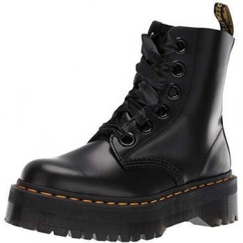 Bota Dr. Martens Molly Mujer Negra con Suela Flexible