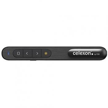 celexon puntero-láser Professional LP150 - hasta 200m - sólo 21,7g - mando a distancia para presentaciones - láser clase 2 - ideal para empresas y escuelas