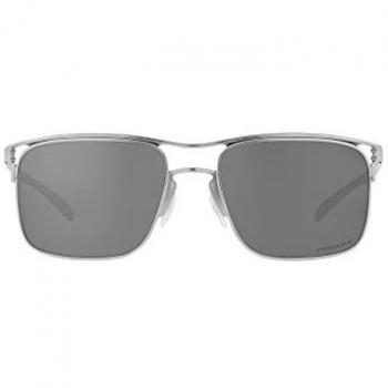 Oakley Holbrook TI Sunglasses Satin Chrome/Prizm Grey - Size: One Size, Male, Color: Gray, Lens Size: 57 MM