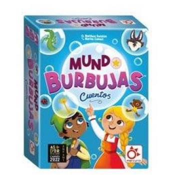 Mundo Burbujas - Cuentos (juego de mesa, incluye diversas historias y personajes para fomentar la lectura y la creatividad en los niños)