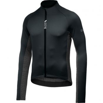 Gore Wear Maillot C5 Thermo Jersey Manga Larga Negro Gris Hombre