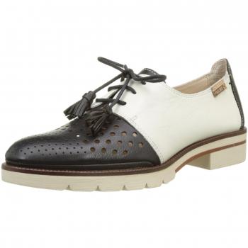 Pikolinos Sitges W7j_v17, Zapatos de Cordones Derby para Mujer, Negro