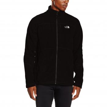 North Face M 200 Shadow Full Zip - Forro polar para hombre, color negro, talla L