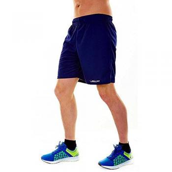 Bermuda de Fitness Joluvi Factor Azul Real para Hombre, Talla Pequeña Unisex