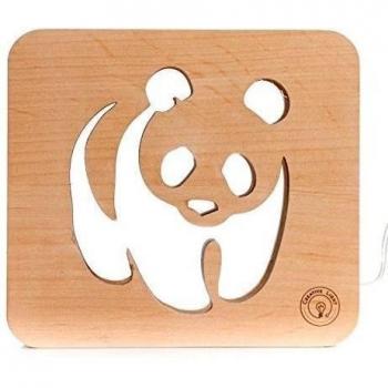 luz de noche para niños panda, lámpara para el dormitorio, niños Luz