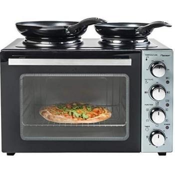 Horno Grill de Sobremesa Bestron Crispy & Co con Doble Placa de Cocción 31L 3200W
