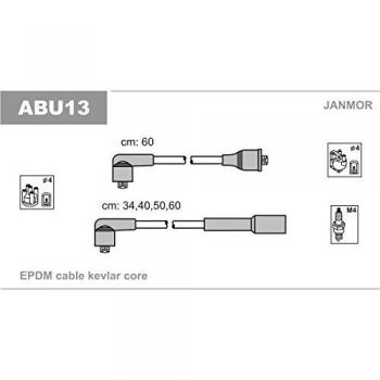 Janmor ABU13 Juego de cables de encendido