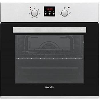 Wonder WDH016DX Horno eléctrico de 60 cm. Capacidad 69 Litros. Inox. Electrónico. Temporizador digital. 6 programas. Turbo