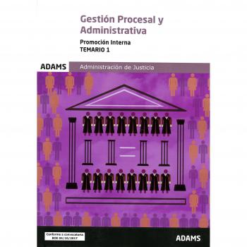 Temario Gestión Procesal y Administrativa, promoción interna