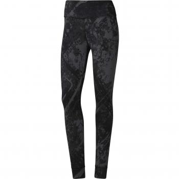 Reebok Cbt Luxbold Jacquardtight Mallas, Mujer, Negro, XS