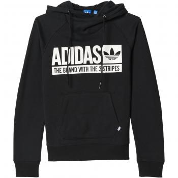 adidas Hoodie Fle - Sudadera para mujer, color negro , talla 36