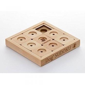 My Intelligent Dogs Juguete Interactivo de Madera para Perros Sudoku Profi, S