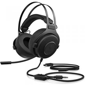 HP OMEN Blast Gaming Headset with Microphone, 3.5mm Jack, USB 2.0, Black