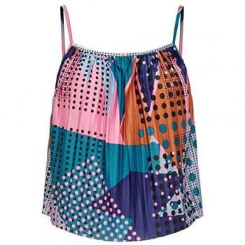Jacqueline de Yong - Camiseta de tirantes para mujer Dominique S/L Singlet Jrs 15200604 violeta L