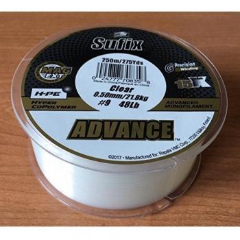 Sufix - Nylon Advance Clear 250M 0.50 mm 21.8 kg