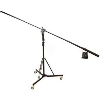 Cablematic - Soporte para foco de estudio de 425 cm tipo jirafa y con ruedas