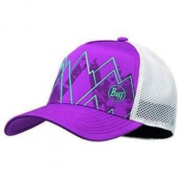 Buff Solid Gorra Trucker Tech, Mujer, Violet, M