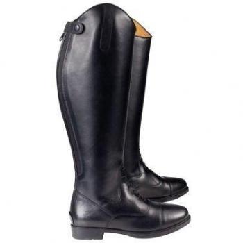 Horze - Botas de equitación para hombre Negro negro Talla:8.5R
