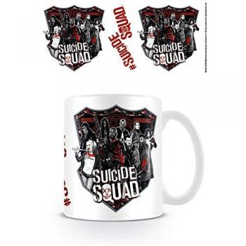 DC Comics Suicide Squad Deniable Expendable - Taza de cerámica, multicolor