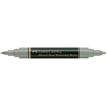 Faber-Castell Albrecht Durer Marcador de Acuarela de Doble Punta, Gris