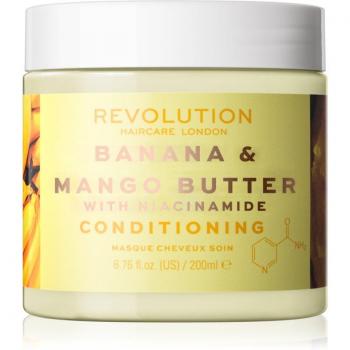 Revolution Haircare - Mascarilla acondicionadora intensa con plátano y manteca de mango 200 ml