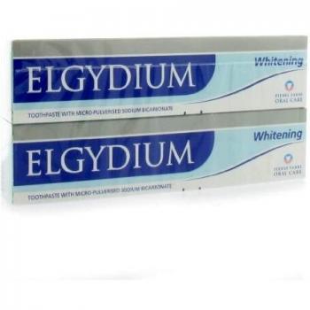 Elgydium - Dentifrice Elgydium Blancheur Lot de 2 x 75ml Pierre Fabre