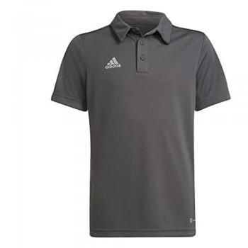 adidas ENT22 Polo Shirt Juniors Grey 7-8 Years unisex