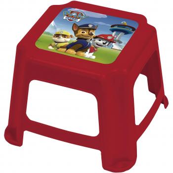 ARDITEX Room Studio 709509 Pat Patrouille Taburete plástico Rojo 27 x 27 x 21 cm