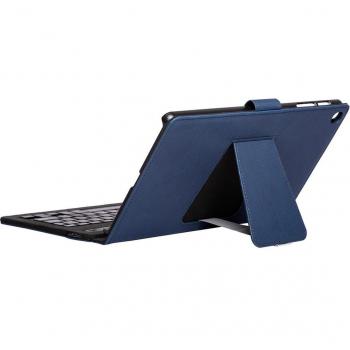 Funda SilverHT Wave Blue con teclado Bluetooth para tablet Samsung Galaxy TAB A9+ 11'