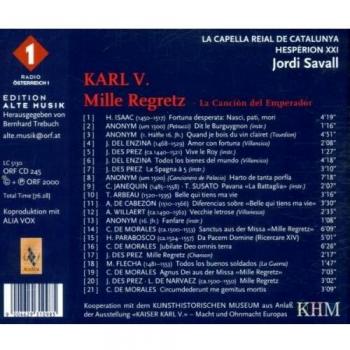 Karl V.Mille Regretz