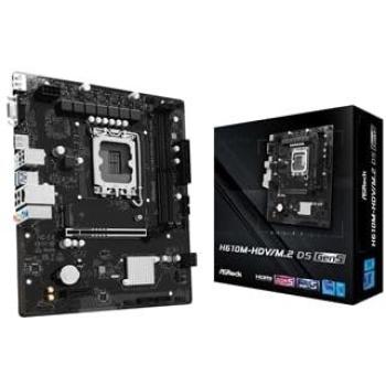 Placa Base AsRock H610M-HDV/M.2 D5 GEN5 LGA 1700 Micro ATX DDR5 HDMI/DP/D-Sub