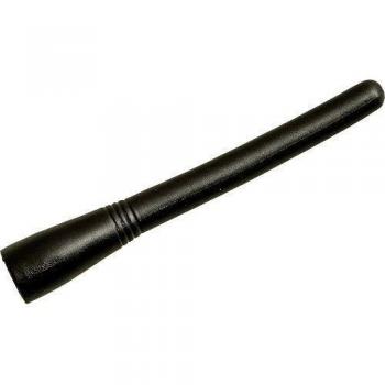 Antena Monopolo de Goma para Auto Negra 10 cm