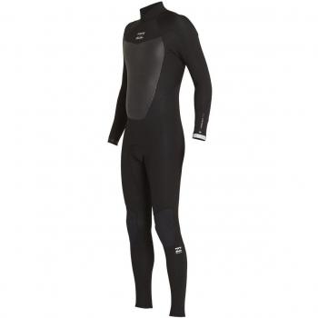 2017 Billabong Absolute Comp 5/4mm Back Zip Wetsuit ASPHALT F45M22 Sizes- - XXLarge