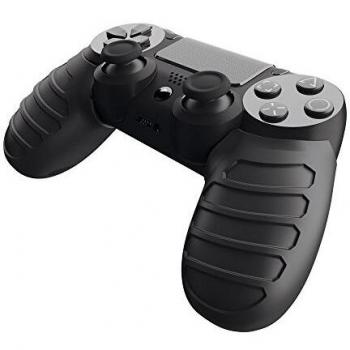 Gioteck - Pack Tactical Wide Grips de silicona para precision de agarre en el mando PS4