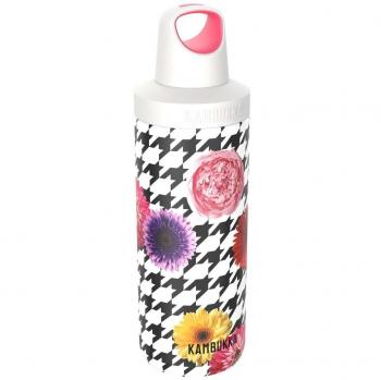 Botella de Agua Térmica Kambukka Reno Insulated 500ml Acero Inoxidable Floral Patchwork