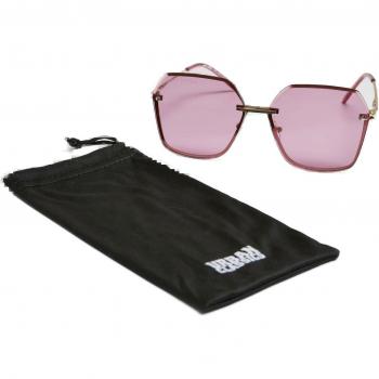 Urban Classics Michigan Unisex Sunglasses - Purple/Gold, One Size