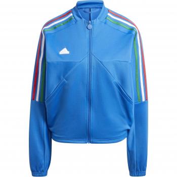 Chaqueta adidas Tiro Cut 3 Bandas Track Top Mujer Azul/Verde