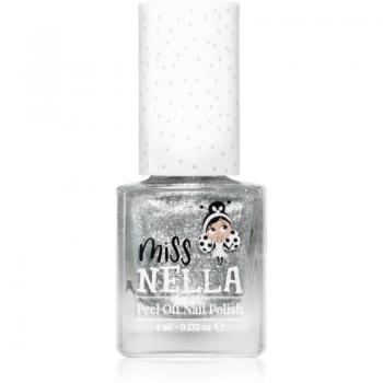 Esmalte de Uñas Peel Off para Niños MISS NELLA Shooting Star Safe Special Silver Sparkle 10ml