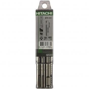 Hitachi - 752639 - Multipack 10 brocas SDS-Plus 2 cortes Profesional 11x310 mm largo util 250
