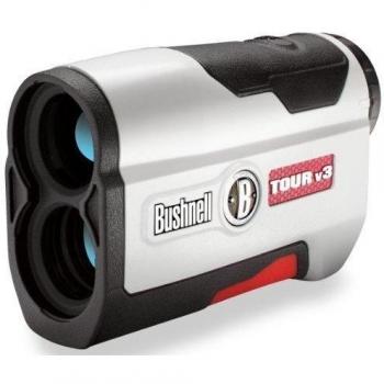 Bushnell Tour V3 - Medidor láser para golf, blanco