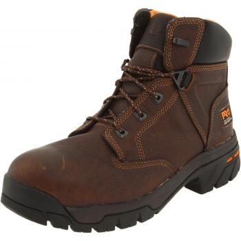 Timberland Pro Helix Hombre Piel Zapato de Trabaja, Marrón-Negro, 43.5