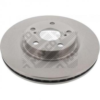 Disco de freno MAPCO 25227, tipo: disco de freno, características: fabricado en acero, diseño ventilado, diámetro de 280 mm, grosor de 22 mm, orificio central de 65 mm,
